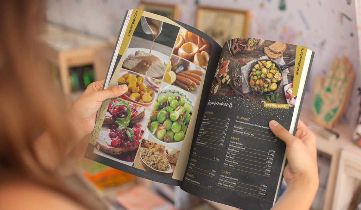 business trifold brochure